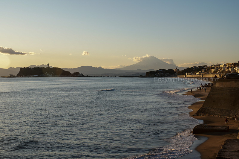 夕焼けの七里ヶ浜 Pacific DRIVE-IN: なぎさフィルム