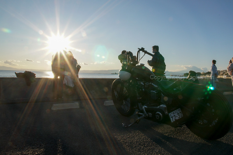 夕焼けの七里ヶ浜 Pacific DRIVE-IN: なぎさフィルム