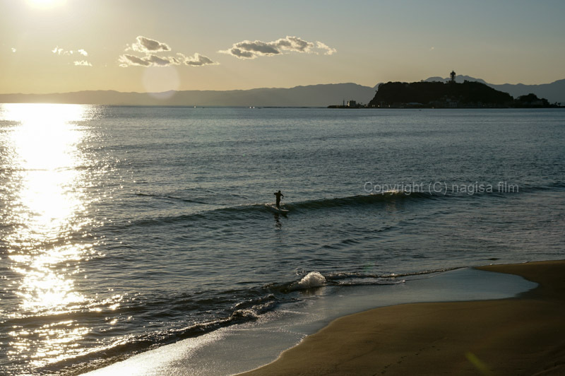 夕焼けの七里ヶ浜 Pacific DRIVE-IN: なぎさフィルム